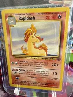 Pokemon TCG Rapidash Jungle Uncommon Card 44/64 Never Played, NM! - Image 1