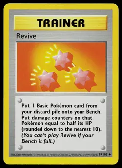 Pokemon Card - Revive Base Set (Shadowless) 89/102 Uncommon - Image 1
