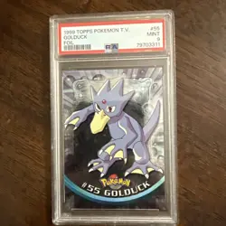 Pokemon Tops Golduck Topps 1999 Vintage PSA 9 Mint Tv Card Topps Rare - Image 1