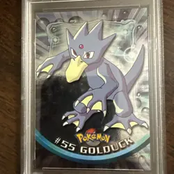 Pokemon Tops Golduck Topps 1999 Vintage PSA 9 Mint Tv Card Topps Rare - Image 2