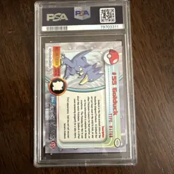 Pokemon Tops Golduck Topps 1999 Vintage PSA 9 Mint Tv Card Topps Rare - Image 4