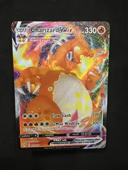 Pokemon TCG Charizard VMAX Darkness Ablaze Rare Holo Card 20/189 - Image 1