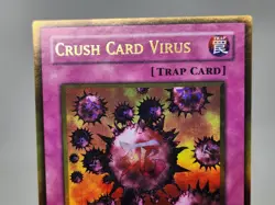 YuGiOh Crush Card Virus GLD1-EN038 Gold Series Limited Edition MP - Image 2