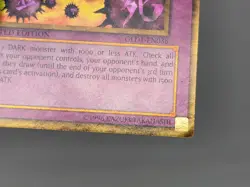 YuGiOh Crush Card Virus GLD1-EN038 Gold Series Limited Edition MP - Image 3