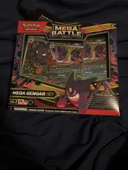 Mega Gengar EX Battle Pack with Gengar promotional Haunter card unopened. - Image 1