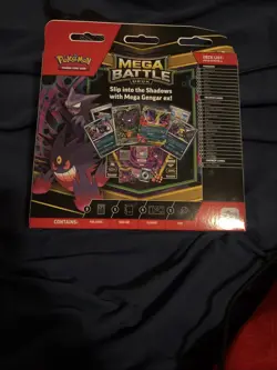 Mega Gengar EX Battle Pack with Gengar promotional Haunter card unopened. - Image 2
