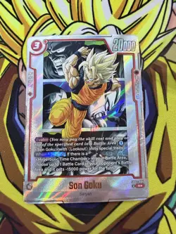 Son Goku - SB02-004 Alternate Art Manga Booster 02 Dragon Ball Card English - Image 1