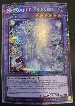 Yu-Gi-Oh! Necroquip Princess 1st Edition Starlight Rare Card BLMM-EN146 - Image 3