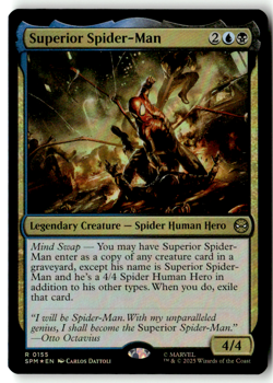Magic The Gathering MTG Marvel'S Spider-Man N° 0155 Superior Spider-Man Foil - Image 1