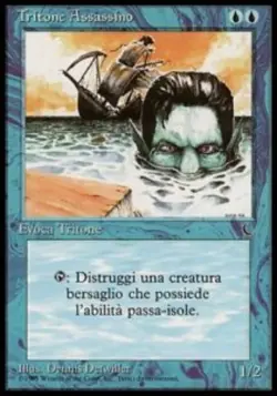 MTG MERFOLK ASSASSIN PLAYED - TRITONE ASSASSINO - IT_DK - MAGIC - Image 1