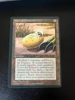 MTG TRIASSIC EGG EXC UOVO DEL TRIASSICO IT_LG ITALIAN VINTAGE MAGIC - Image 1