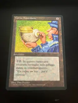 MTG HORN OF DEAFENING EXC CORNO ASSORDANTE IT_LG ITALIAN VINTAGE MAGIC - Image 1