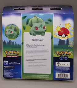 NEW Pokemon TCG: Pokemon GO Bulbasaur Pin Collection Box SEALED Promo Card - Image 1