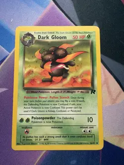 Pokemon TCG - DARK GLOOM - 36/82 - Unlimited - Team Rocket (2000) - WOTC - LP - Image 1