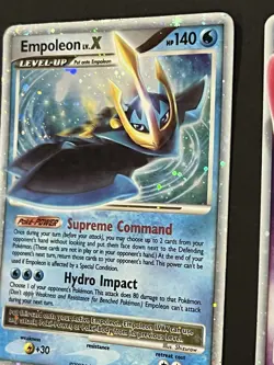 2007 Pokemon Diamond And Pearl Lv X Empoleon & Cresselia Lv X Holos Lot Of 2 - Image 3
