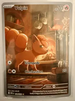 Vulpix Mega Evolution 138/132 Special Illustration Rare Pokemon TCG Card - Image 1