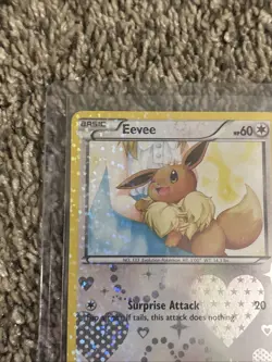 Pokemon TCG Eevee RC14/RC25 Legendary Treasures Radiant Collection Holo - Image 5