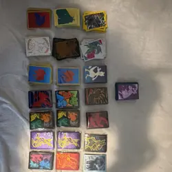 Pokemon TCG Multicolor Standard Card Sleeves Lot - Image 1