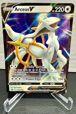 Pokemon Arceus V Promo SWSH: Sword & Shield Promo Cards #SWSH306 NM - Image 1