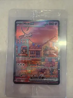 Pokemon TCG Mew EX 053 Black Star Promo Sealed with perfect centering - Image 1