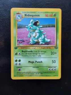 Nidoqueen first Edition Jungle Pokemon 23/64 Regular - Image 1