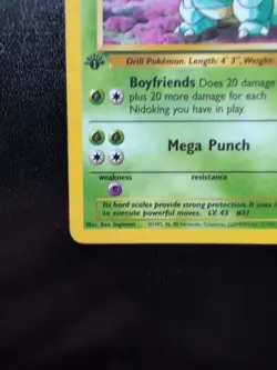 Nidoqueen first Edition Jungle Pokemon 23/64 Regular - Image 5