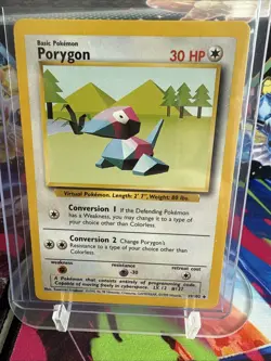 Pokemon TCG Porygon Base Set 39/102 Never Played, Near Mint!! - Image 1