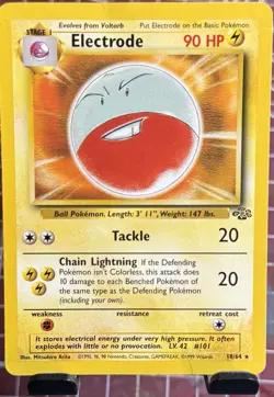 1999 Pokemon Base Set Jungle Electrode - Image 1