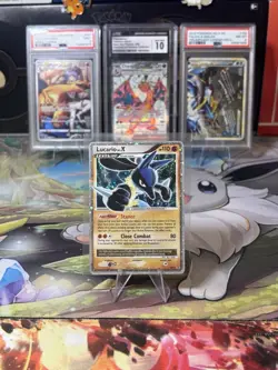 Pokemon TCG Lucario LV X Promo Holo Pokemon Promos Holo Promo Promo - Image 1