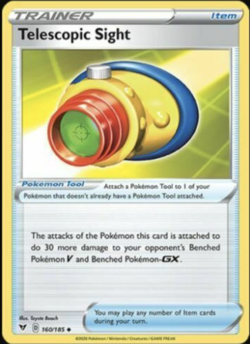 Pokemon - Telescopic Sight - 160/189 - Uncommon - Vivid Voltage - NM/M - Image 1