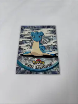 2000 Topps Pokemon Series 3 #131 Lapras TV Animation Edition Blue - Image 1