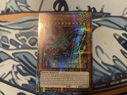 Yugioh Tragoedia Quarter Century Secret Rare RA03-EN223 Near Mint - Image 1