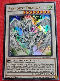 1x Yu-Gi-Oh! Stardust Dragon - LC5D-EN031 - Ultra Rare - 1st Edition - NM - Image 1