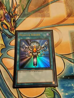 Yu-gi-oh! Monster Reborn LOB-EN118 25th Anniversary Unlimited - Image 1