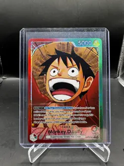 Monkey.D.Luffy 001 Alternate Art Carrying On His Will OP13 OP13-001 One Piece - Image 1