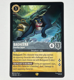Disney Lorcana Legendary Bagheera Guardian Jaguar 198/204 Archazia’s Island - Image 1