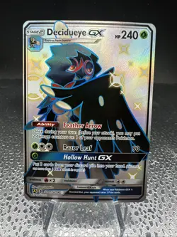 Pokemon TCG Decidueye GX Full Art Holo Card SV47/SV94 Mint Condition - Image 1