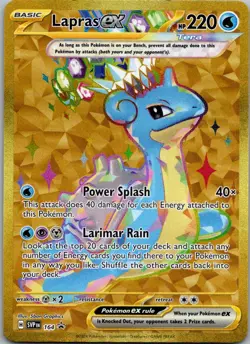 Lapras ex Promo SV: Scarlet & Violet Promo Cards 164 NM - Image 1