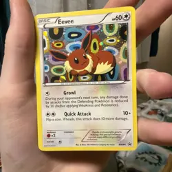 Eevee BW94 Black & White Holo Promo Pokemon Card TCG NM - Image 2