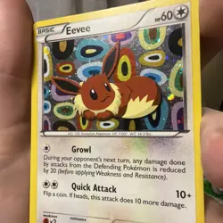 Eevee BW94 Black & White Holo Promo Pokemon Card TCG NM - Image 3
