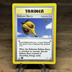 BALLOON BERRY - 1st Edition Neo Revelation - 60/64 - Pokemon Card - NM - Image 1