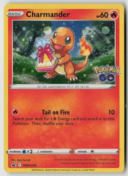 Charmander - SWSH232 - SWSH: Sword & Shield Promo Cards Holo - PTCG - Image 1