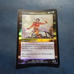 MTG - Captain Sisay - Invasion - Foil Rear - ENG - LP Condition - Image 1