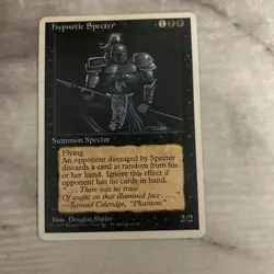 MTG Hypnotic Specter Regular Uncommon 1995 Magic - Image 1