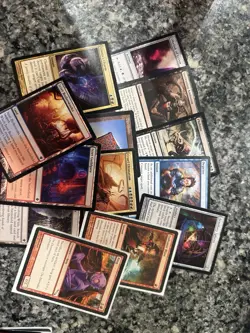 200+ MAGIC THE GATHERING BULK CARD LOT - Image 1