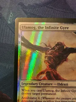 MTG Ulamog, The Infinite Gyre - From The Vault : Legends NM FOIL - Image 3