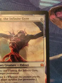 MTG Ulamog, The Infinite Gyre - From The Vault : Legends NM FOIL - Image 4