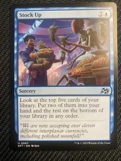 Magic: The Gathering Stock Up non-foil Aetherdrift 67 - Image 1