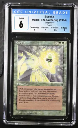 EUREKA MTG GRADED LEGENDS CGC 6 EX/NM - Image 1