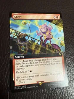 Mtg FIC Final Fantasy - Snort -NM Extended - Image 1
